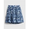 GAP Baby sukňa floral midi Modrá 12-18M