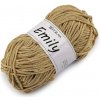 Pletacia ženilková priadza Emily 100 g krémová 1ks