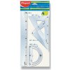 MAPED súprava Start, 2x trojuh.,pravítko, uhlomer