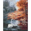 Zuty – Maľovanie podľa čísel – Labute a jeseň (D. Rusty Rust), 80 × 100 cm, plátno 8596530187707