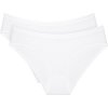 TRIUMPH SENSE OF COTTON TAI 2P Dámske nohavičky biela
