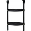 Aga Rebrík k trampolíne 180 - 250 cm Čierny