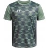 Detské funkčné tričko s krátkym rukávom Under Armour CHALLENGER SS PRNT K 1387166-348 - YS