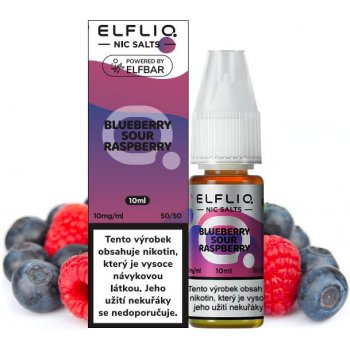 ELFLIQ Blueberry Sour Raspberry 10 ml 10 mg