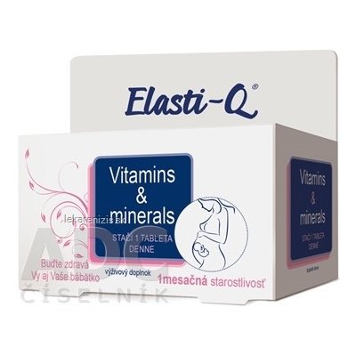 ELASTI-Q VITAMINS&MINERALS 30TBL