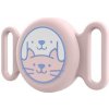 VSETKONAMOBIL 114994 VSETKONAMOBIL PET LOCATE Obal pre Apple AirTag na obojok psa / mačky svetloružový