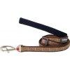 Nylonové vodítko Red dingo hypno hnedé šírka: 12 mm