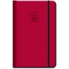 Florencia Mini 2026, diár A6, 92x142mm, 128 listov, červený