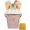 Little Dutch Sada na piesok vedierko so zmrzlinou Ocean Dreams Pink, 18m+