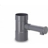 Garden Line Zberač dažďovej vody 80 mm sivý