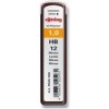 Rotring Hi-polymer Tuhy grafitové HB, 1,00 mm, sada 12 ks