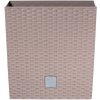 kvetináč 17cm RATOlow DRTS170L-7529U mocca plastový PROSPERPLAST