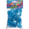 Rainbow Loom Original gumičky 300 kusov modrá metalíza