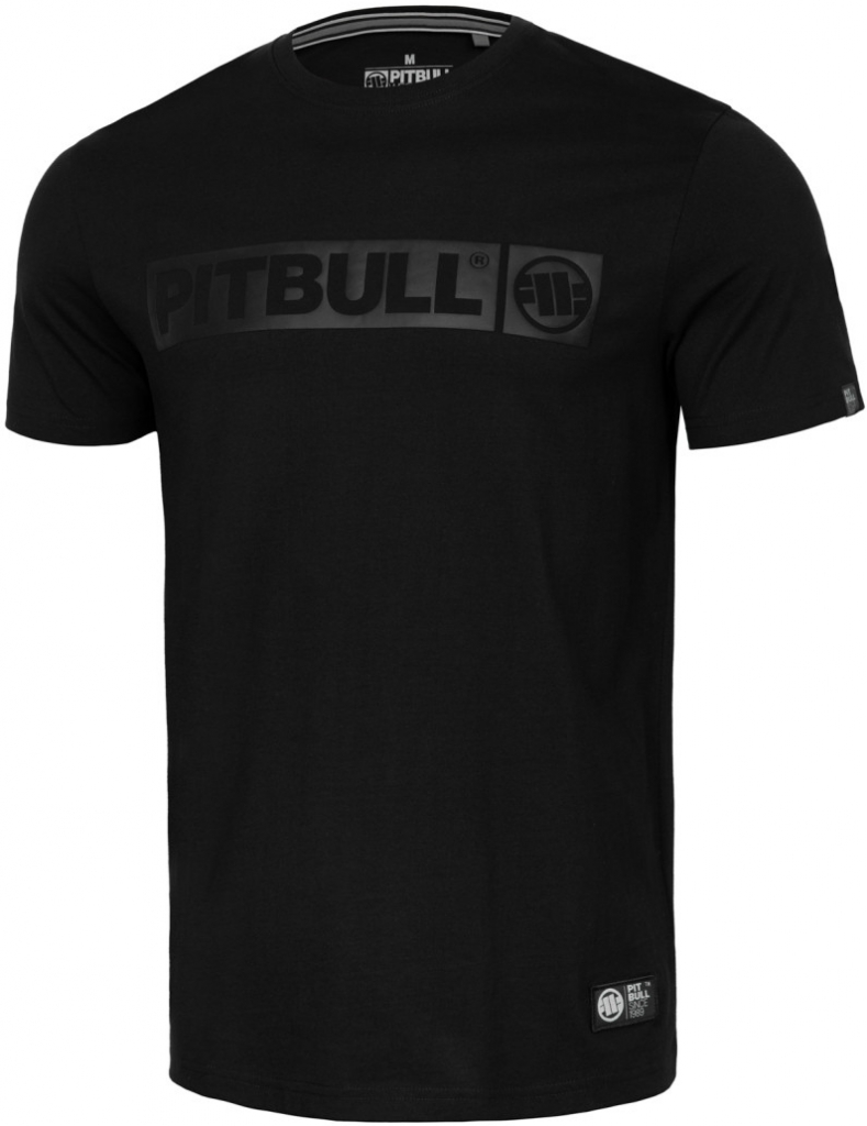 PitBull West Coast tričko pánske All black Hilltop 190 black