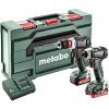 METABO COMBO SET 2.7.4 12 V BS BL Q+SSD BL