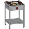 EGAZ Plynový gastronomický sporák 1-horákový, 600x600x850 mm s policou, 9 kW | EGAZ, TG-110.III
