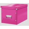 Leitz Click&Store Wow box štvorcový ružový A4