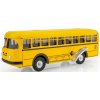 Detská plechová hračka KOVAP - Autobus s pohonom žltý uni