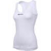 Funkčné tričko bez rukávov SANTINI Lieve White - XS