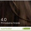 Farba na vlasy Nutricolor Delicato RAPID Prirodzená hnedá 4.0 140ml - Biokap
