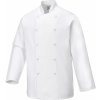 Portwest Sussex Chefs C836 dlhý rukáv biely 3XL