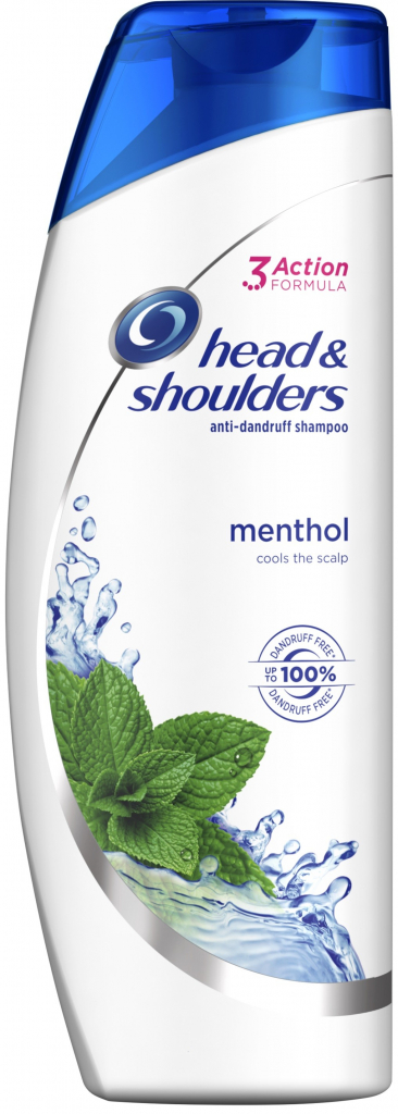 Head & Shoulders Menthol šampón proti lupinám pre osvieženie normálnych vlasov 400 ml