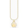 Thomas Sabo KE2266-427-14-L45V Gold-plated chain with paw pendant