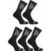 5PACK ponožky Styx vysoké čierne (5HV960) XL 120 dní na výmenu alebo vrátenie tovaru!