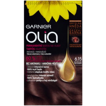 Garnier Olia 6.15 Ľadová sv.hnedá bez amoniaku