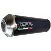 GPR Koncovka výfuku Slip-on GPR EVO4 ROAD SCOM.81.EVO4 Matte Black including removable db killer and link pipe
