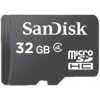 SanDisk microSDHC 32GB + adaptér SDSDQM-032G-B35A