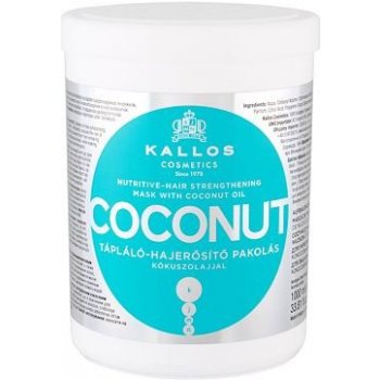 Kallos KJMN Coconut maska na vlasy s kokosovým olejom 1000 ml