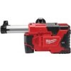Milwaukee M12 DE-201C - Aku odsávání ke kladivu 12 V / 2.0 Ah