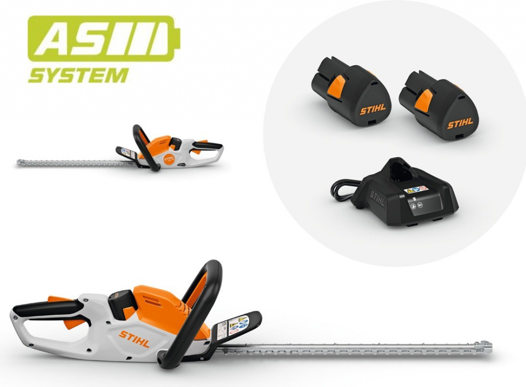 STIHL HSA 40 set S 2x AS2 + AL 101