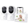 Arenti 2MP/1080P WiFi Video Baby Monitor Kit with dual kamery a LCD displej