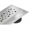 Mexen Flat nerezový sprchový žľab 80 cm vzor M12, 1021080-15