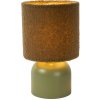 Lucide Lucide WOOLLY - Table lamp - D16 cm - 1xE14 - Green 10516/01/33