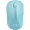 NATEC bezdrátová optická myš TOUCAN 1600 DPI, modrá NMY-1651