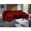 Rohová rozkladacia sedačka ADISON červená - SAWANA 13