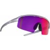 Neon cyklistické okuliare Arrow 2.0 Small chameleón + Pevné púzdro, HD Vision cat 3 sivá