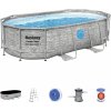 BESTWAY Bazén 427 cm x 250 cm x 100 cm Power Steel Swim Bestway- 56714
