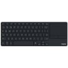 Rapoo E2810M multi-mode bezdrátová klávesnice CZ/SK černá 6940056131324