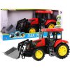 GIGA traktor s pohyblivou lyžicou červený (Detský traktor)