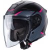 Helma na motorku Caberg Flyon II black/grey/fuchsia vel´. XS