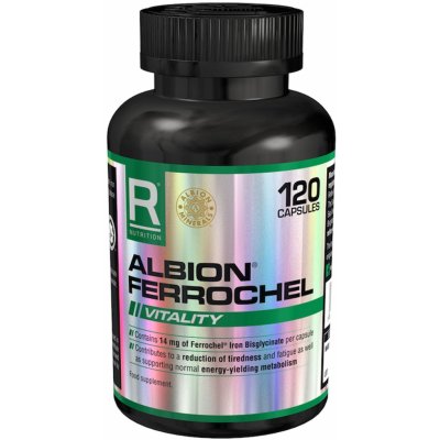 Reflex Nutrition Albion Ferrochel železo 120 kapsúl