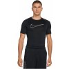 Pánske funkčné tričko s krátkym rukávom Nike NP DF TIGHT TOP SS čierne DD1992-010 - M