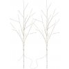 Emos LED dekorácia - 2x brezová vetvička, 60cm, 3xAA, IP44, teplá biela, časovač DCTW26 - Vianočná dekorácia