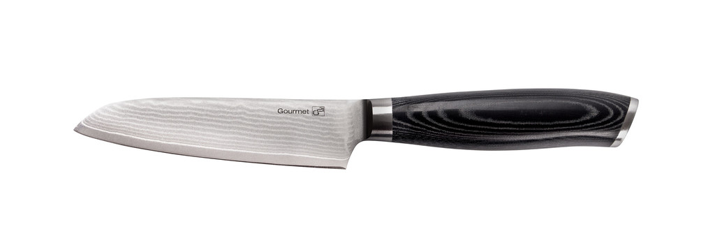 G21 Gourmet Damascus nôž Santoku 13 cm