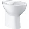 Grohe Bau Ceramic stojaca WC misa s Rimless spodný odpad, alpská biela,39431000