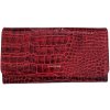 Katrin's Fashion Červená kožená peňaženka Grosso p002-gs-76110 - Červená p002-gs-76110